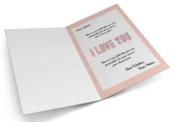 Giant Greeting Card Romance 015 -Lifesize Cutouts Shop 015 romance vday red heart card inside web