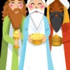 3 Wise Men Cardboard Standin