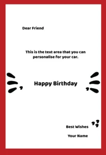 Giant Greeting Card Birthday 101 -Lifesize Cutouts Shop 40s birthday card back web 101