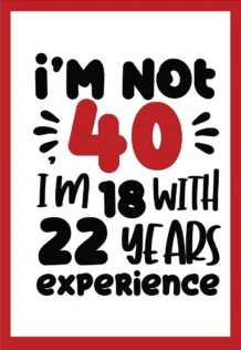 Giant Greeting Card Birthday 101 -Lifesize Cutouts Shop 40s birthday front web 101