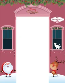 Christmas Archway 101 Cardboard Cutout
