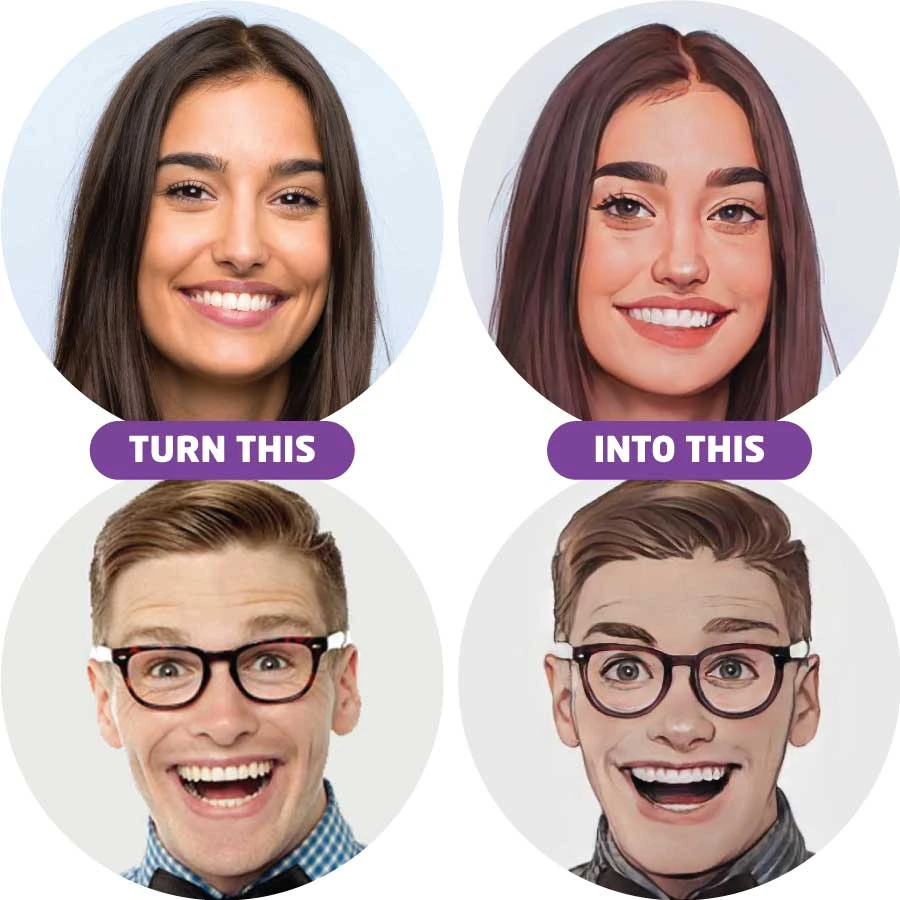 Superhero With Custom Cartoon Head Cutout 4 Superhero With Custom Cartoon Head Cutout - Image 2