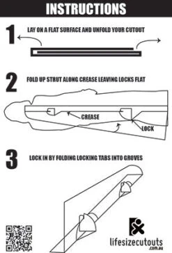 Custom Lifesize Cardboard Cutout -Lifesize Cutouts Shop HOW TO SETUP CUTOUT LABEL STOCK AND CUSTOMS copy sml