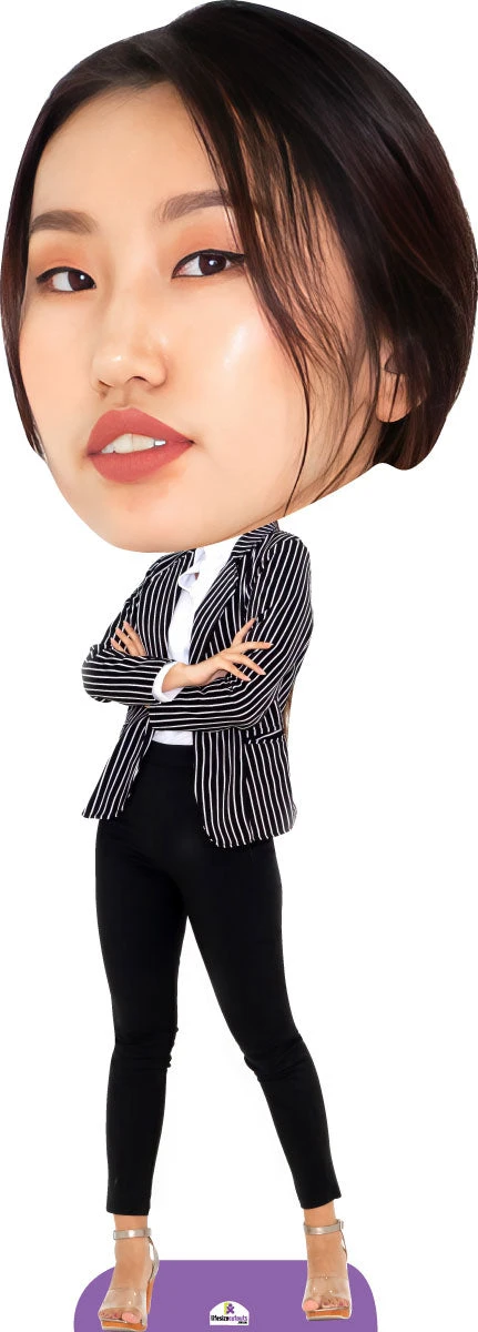 Custom Jumbo Head Cardboard Cutout 4 Custom Jumbo Head Cardboard Cutout - Image 2