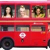 London Double Decker Red Bus - Spice Girls Cardboard Cutout -Lifesize Cutouts Shop London Double Decker Bus SPICE GIRLS faces in ref