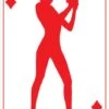 Ace Of Diamonds Bond Silhouette Playing Card Cutout Large