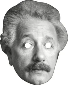 Albert Einstein Celebrity Mask