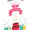 Giant Greeting Card Birthday 004 -Lifesize Cutouts Shop birthday card sweet portrait