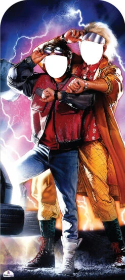 MJ Fox Standin Celebrity Standin -Lifesize Cutouts Shop bttf standin 1900 heads out new 09 2017