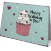 Giant Greeting Card Birthday 014 -Lifesize Cutouts Shop card template 828 landscape cupcake