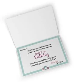 Giant Greeting Card Birthday 014 -Lifesize Cutouts Shop card template 828 landscape inside cupcake