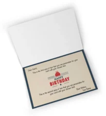 Giant Greeting Card Birthday 015 -Lifesize Cutouts Shop card template 828 landscape inside masculine