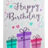 Giant Greeting Card Birthday 011 -Lifesize Cutouts Shop card template 828 portrait pastel presents