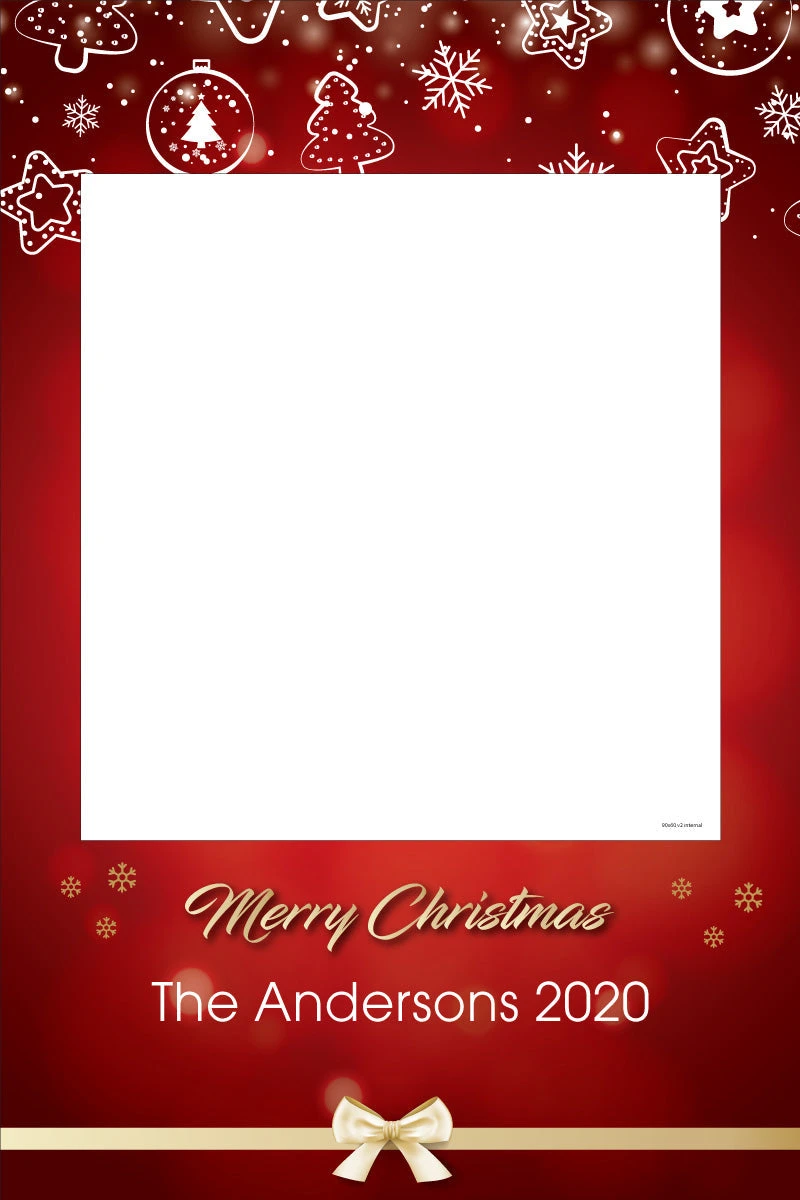 Christmas Season Theme 221 Selfie Frame Large - 115cm X 80cm 3 Christmas Season Theme 221 Selfie Frame Large - 115cm X 80cm