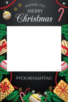 Christmas Season Theme 303 Selfie Frame Small - 90cm X 60cm