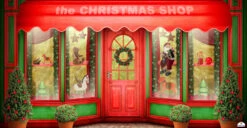 Christmas Shop 075 120cm X 230cm Cardboard Cutout