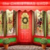 Christmas Shop 075 190cm X 235cm Cardboard Cutout
