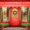 Christmas Shop 075 190cm X 345cm Cardboard Cutout