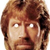 Chuck Norris 775 Celebrity Mask