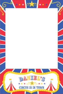 Circus 322 Selfie Frame - 90cm X 60cm