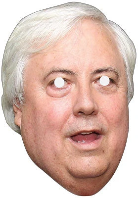 Clive Palmer Celebrity Mask 3 Clive Palmer Celebrity Mask