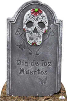 Day Of The Dead Tombstone Cardboard Cutout 173