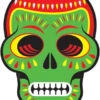 Day Of The Dead Large Mask Cardboard Cutout 003 -Lifesize Cutouts Shop day of the dead lge mask 003 600x450 1