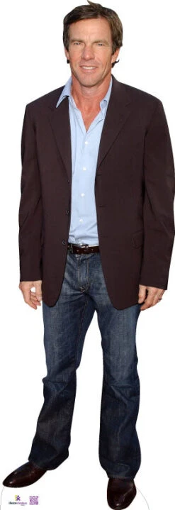 Dennis Quaid 105 Cardboard Cutout