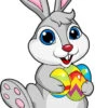 Easter Bunny 778 - 120cm Cardboard Cutout -Lifesize Cutouts Shop easter bunny 778