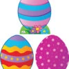 Easter Eggs Set Of 3 Cardboard Cutouts 40cm
