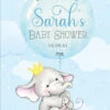 Elephant Baby Shower 300 Welcome Board Blue - 90cm X 60cm 2 Elephant Baby Shower 300 Welcome Board Blue - 90cm X 60cm -Lifesize Cutouts Shop elephant baby shower 300 welcome board blue 600 x 900 ref