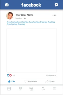 FB Selfie Frame - 115cm X 80cm