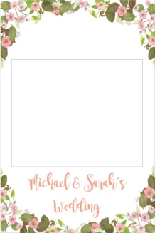 Flower Garden 001 Selfie Frame Small - 90cm X 60cm
