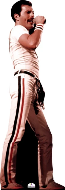Freddie Mercury 643 Celebrity Cutout
