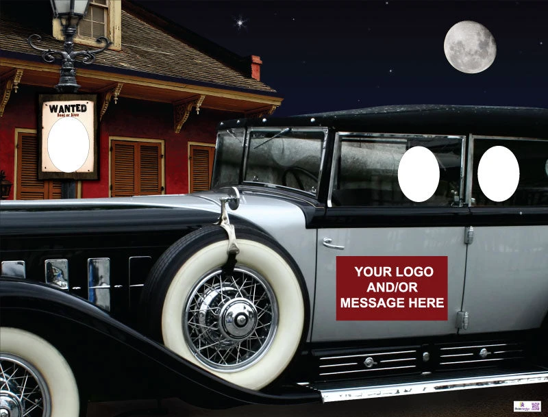 Gangster Theme Car And Wanted Poster Cardboard Cutout 5 Gangster Theme Car And Wanted Poster Cardboard Cutout - Image 3