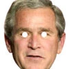 George Bush Celebrity Mask