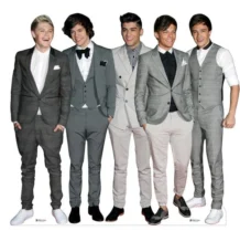 One Direction Group 069 Celebrity Cutout - Miniature 40cm X 43cm