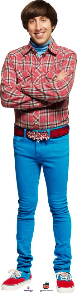 Howard In Blue Jeans 356 Celebrity Cutout