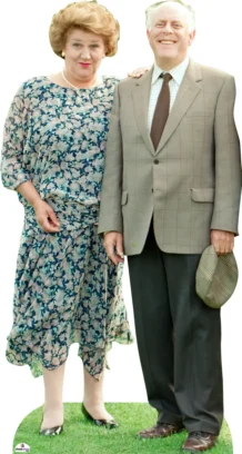 Hyacinth Bucket And Richard Bucket In Keeping Up Appearances Celebrity Cutout