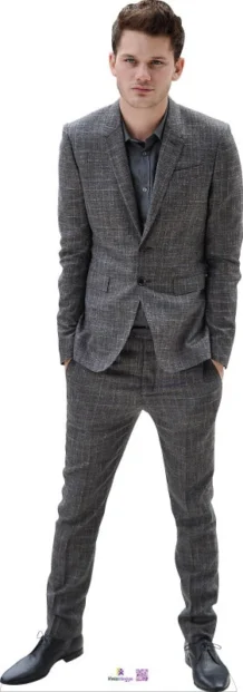 Jeremy Irvine Cardboard Cutout