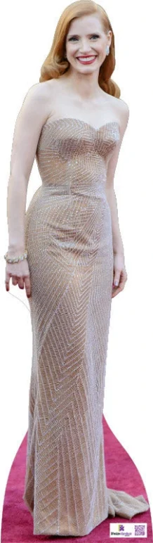 Jessica Chastain 894 Celebrity Cutout