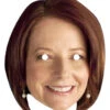 Julia Gillard Celebrity Mask