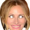 Julia Roberts 159B Celebrity Mask 2 Julia Roberts 159B Celebrity Mask -Lifesize Cutouts Shop julia roberts 912 mask ref