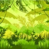 Jungle 270 Backdrop Banner - 2m H X 3m W Approx -Lifesize Cutouts Shop jungle 270 2000x3000 ref