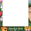 Jungle Theme Selfie Frame Small - 90cm X 60cm