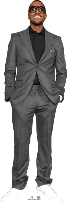 Kanye West 047 Celebrity Cutout