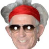 Keith Richards 803 Celebrity Mask