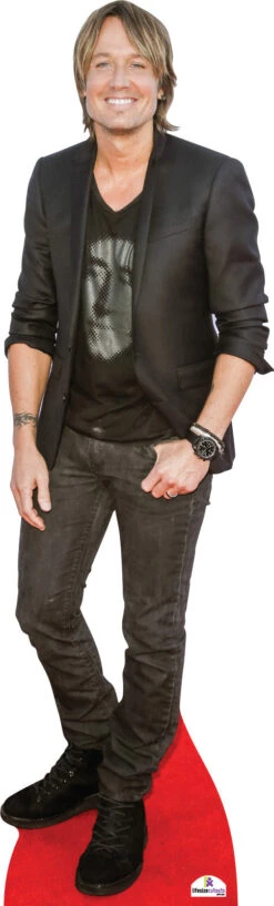 Keith Urban In Dark Jacket 360 Celebrity Cutout