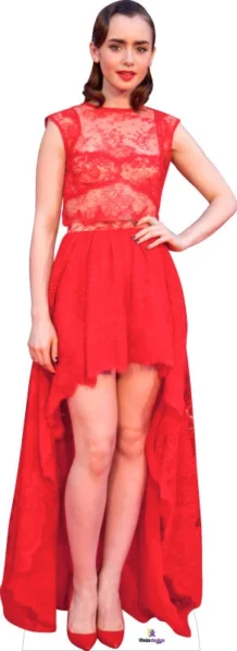 Lily Collins 320 Celebrity Cutout
