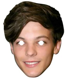 One Direction Celebrity Face Masks - Set Of 5 -Lifesize Cutouts Shop louis big0206950b